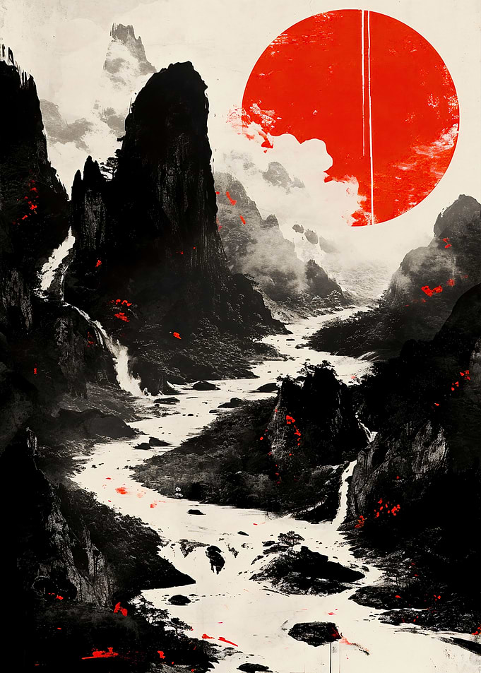 Red Moon Peaceful