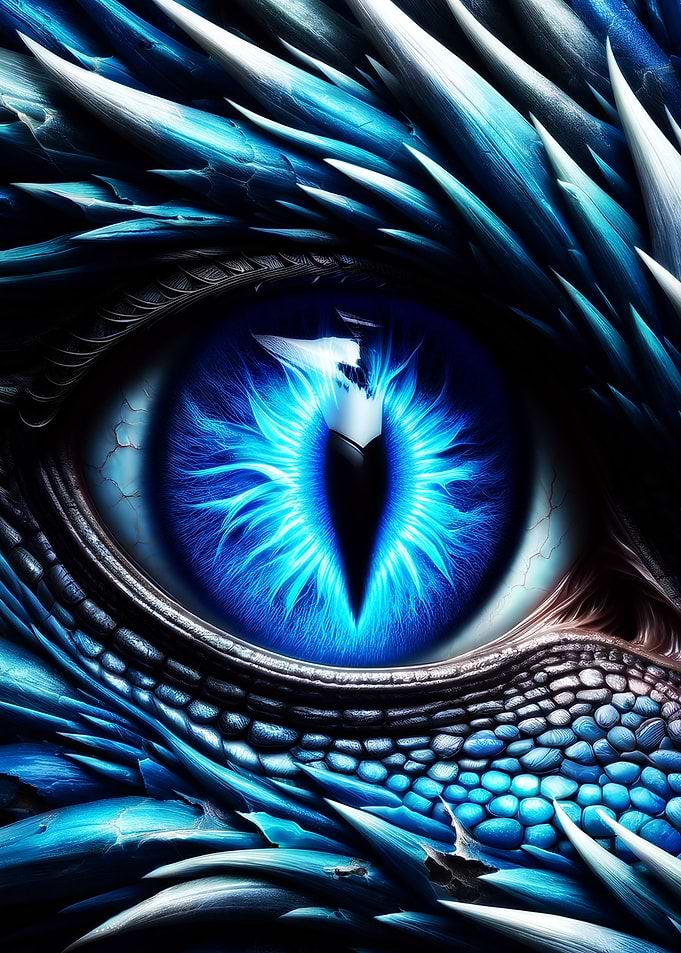 Blue Dragon Eye