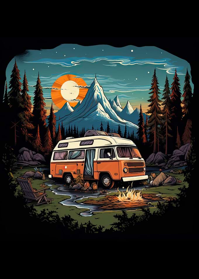 the mountain campfire