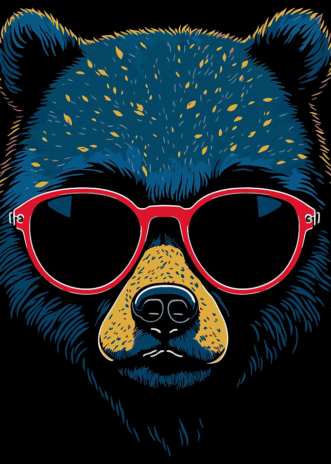 Bear Wearing Sunglasses
