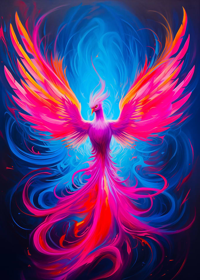 Synthwave Phoenix