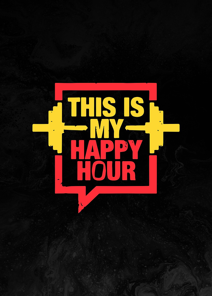 This is my happy hour