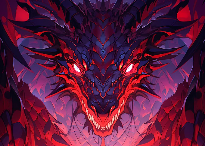 year of dragon poster