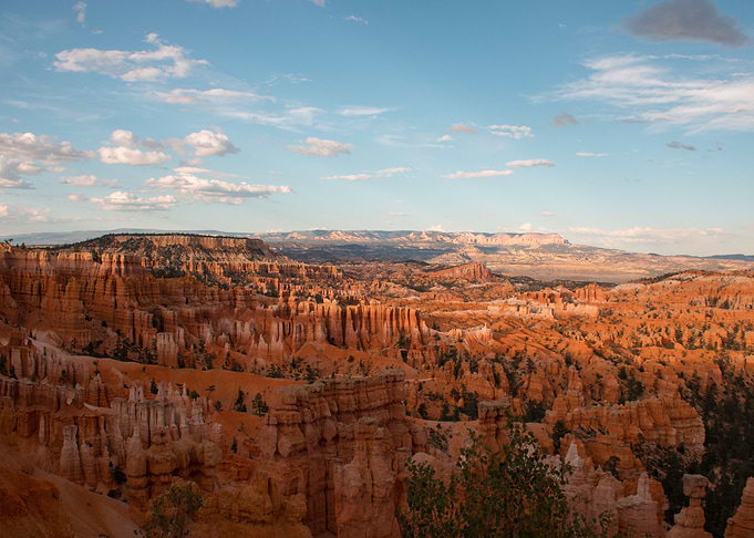Canyon Dusk Panorama