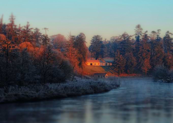 Scenic river bend