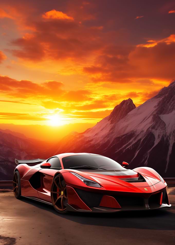 Super cars And Sunshine