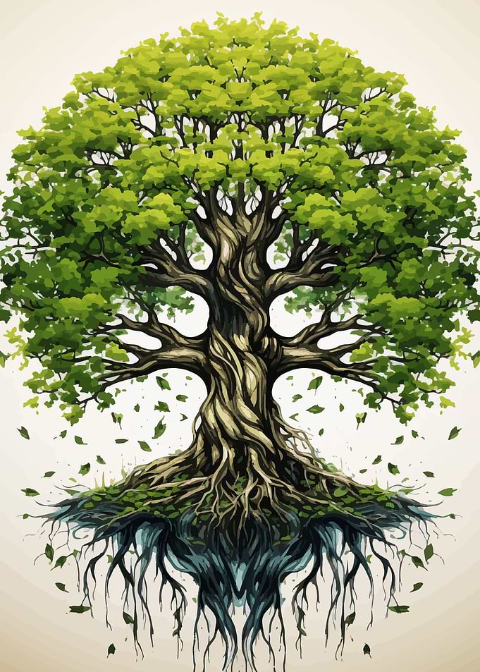 Green tree of life