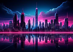 Synthwave New York