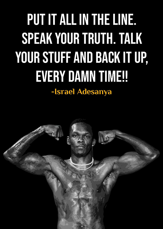 Israel Adesanya Quotes