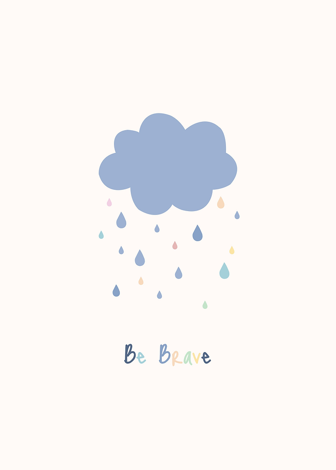Be Brave Baby Poster