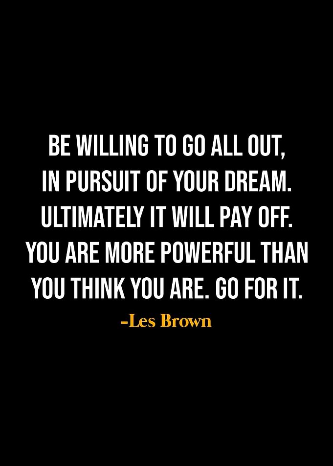 Les Brown Quotes