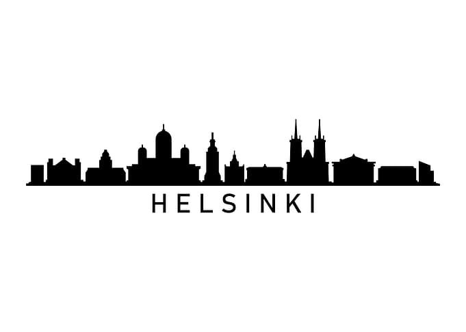 Helsinki skyline