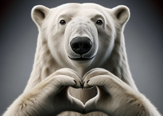 Polar Bears Arctic Love