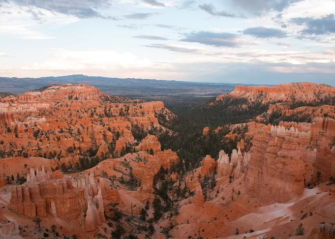 Sunset Canyonscape