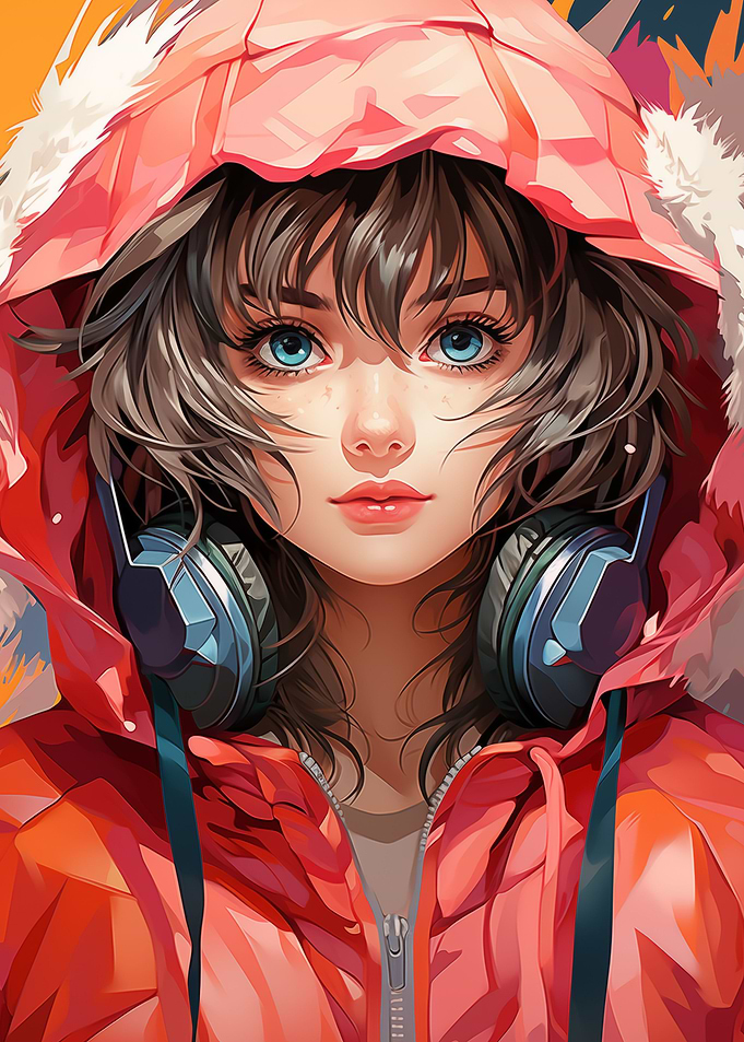 kawaii anime girl