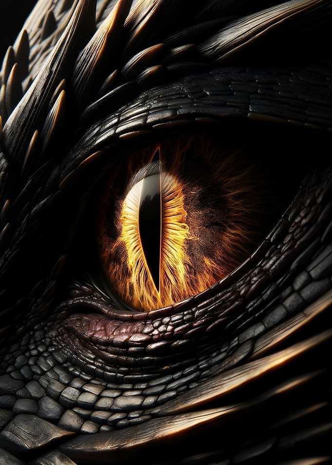 Gold Dragon Eye