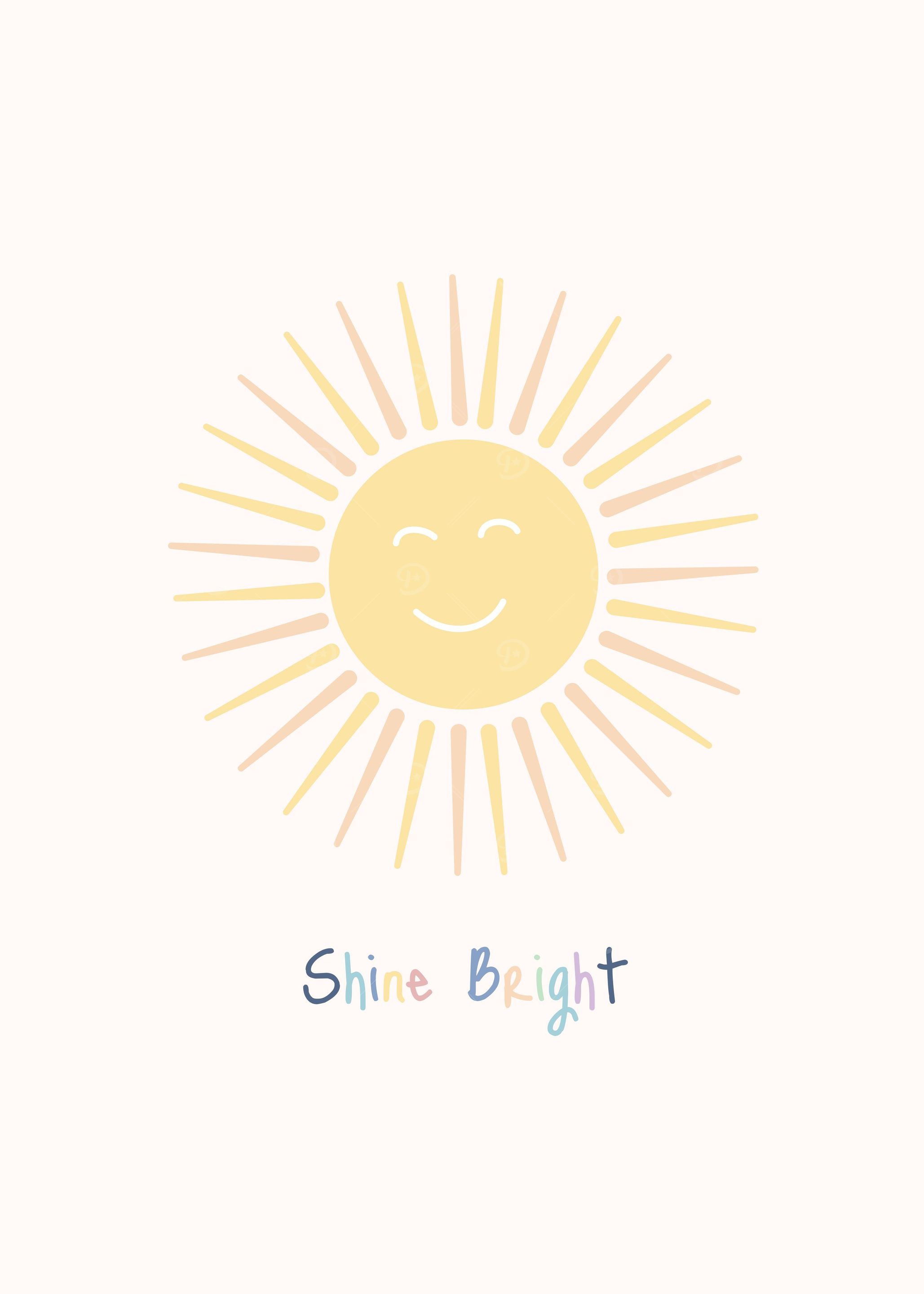 Shine Bright Baby Poster