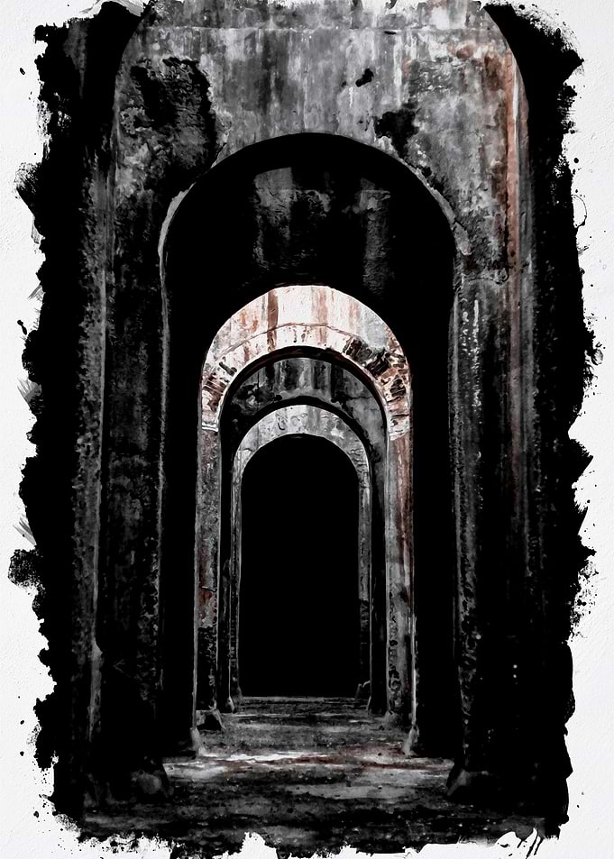 Cave Watercolor