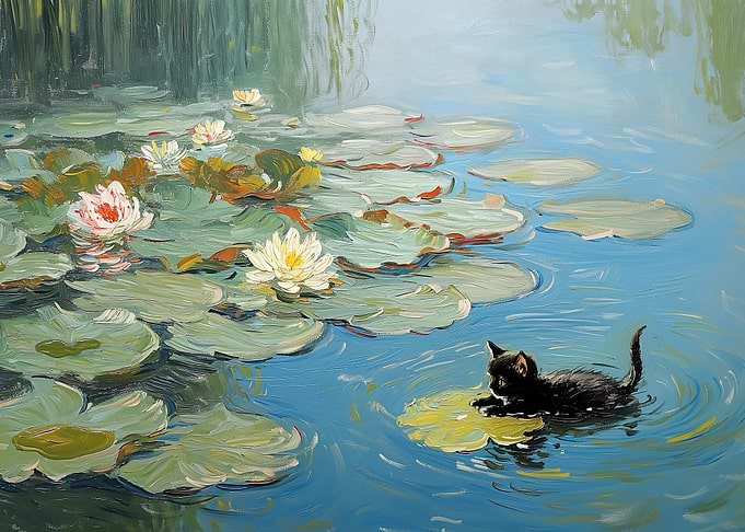 Meownet Water Lilies II