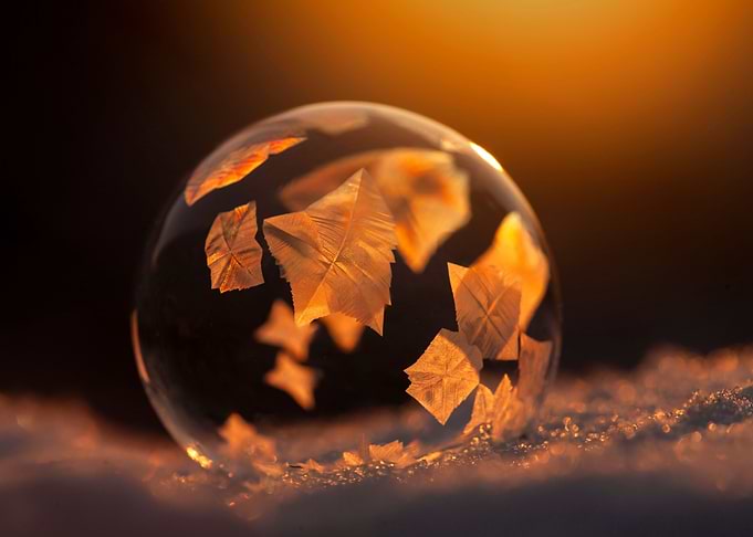 Frozen bubble