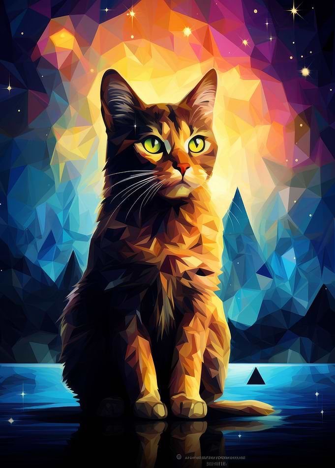 Geometric Cat