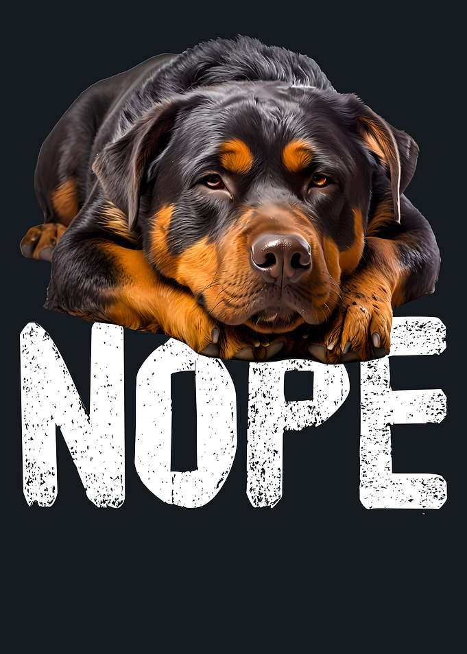 Rottweiler Nope