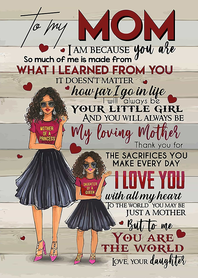 To My Mom Gift For Mom