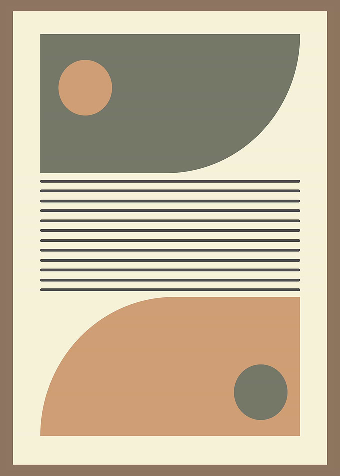 Abstract geometric