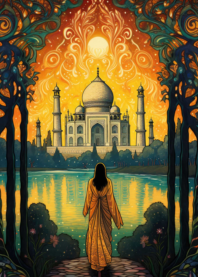 Taj Mahal of India