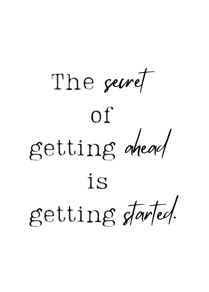 The secret of getting
