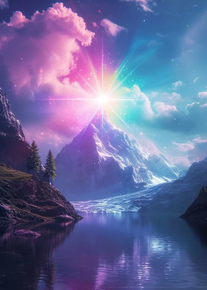 Aesthetic Mountain Shape