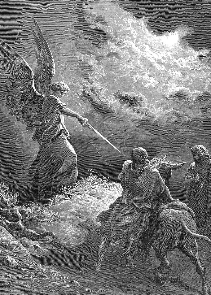 An Angel Appears to Balaam