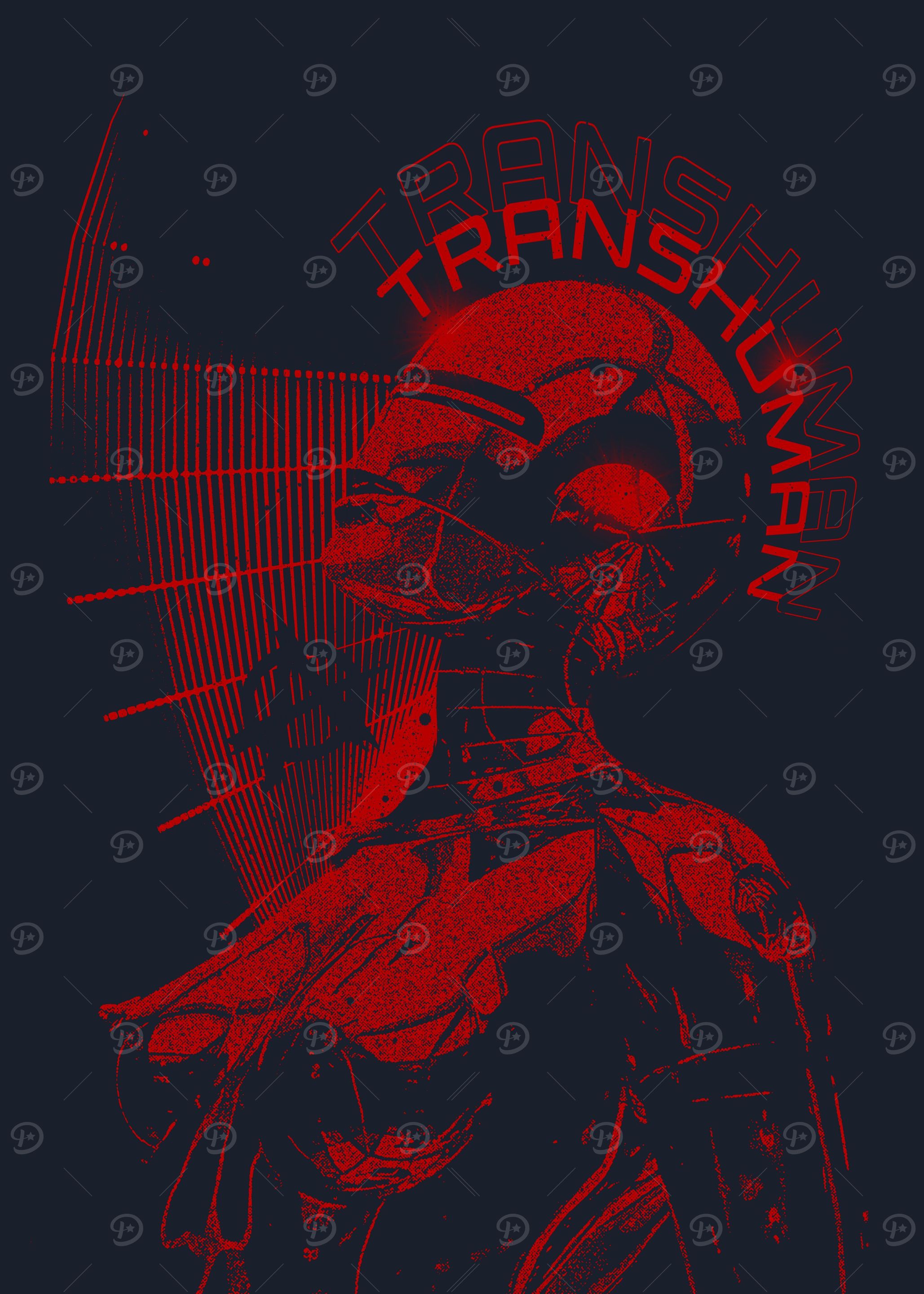 Transhuman Brutalist Y2K