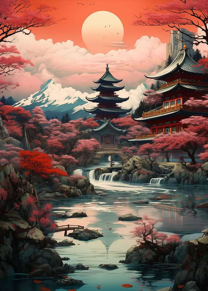 Japanese landscape