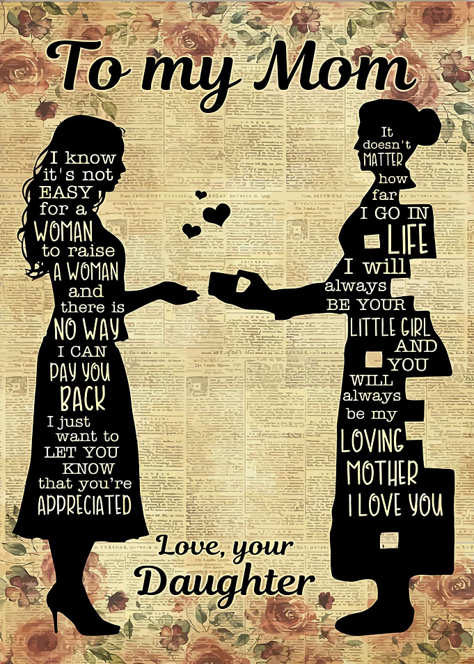 To My Mom Gift For Mom
