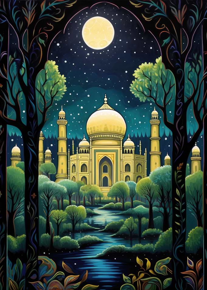 Taj Mahal of India