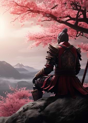 Meditating Samurai