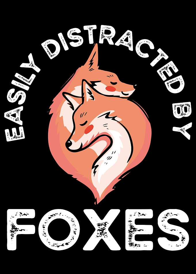 Easily distracted by foxe