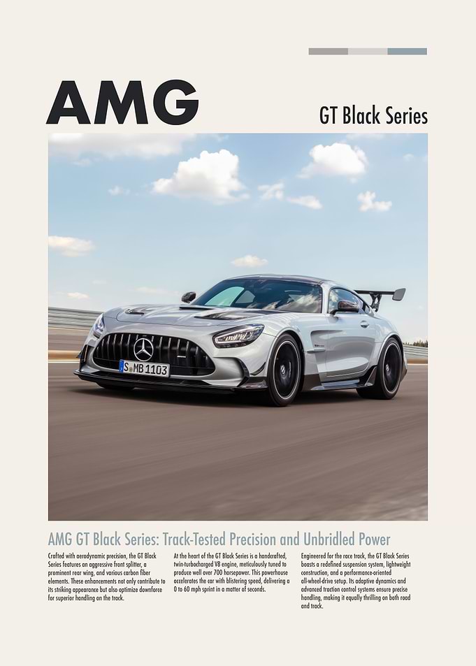 Mercedes AMG GT Black