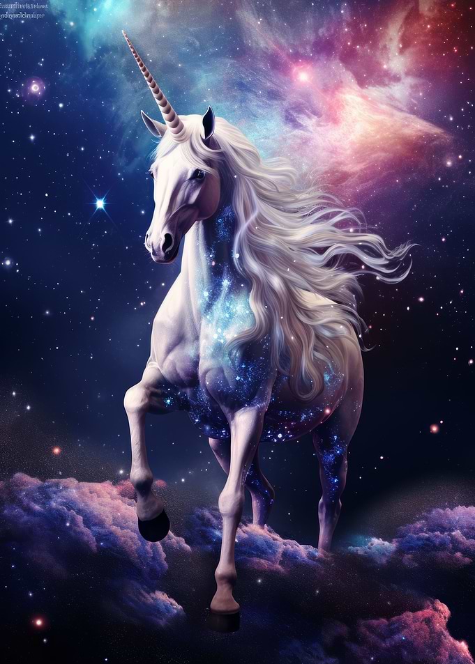 Unicorn in Space