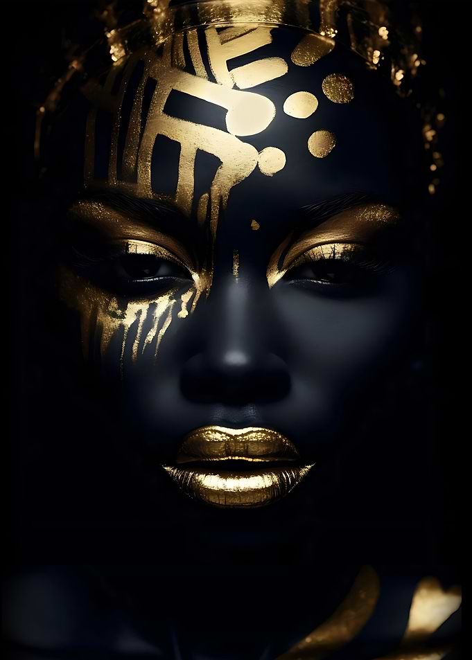 Afro Woman Portrait 4