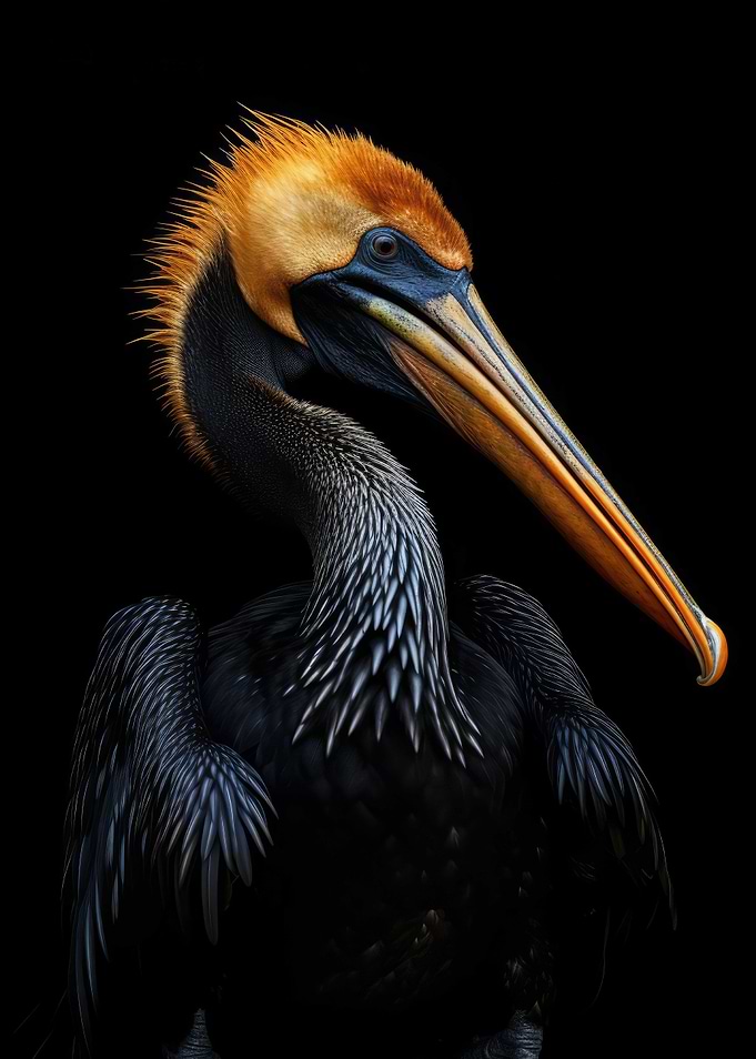 Gold Dark Animal