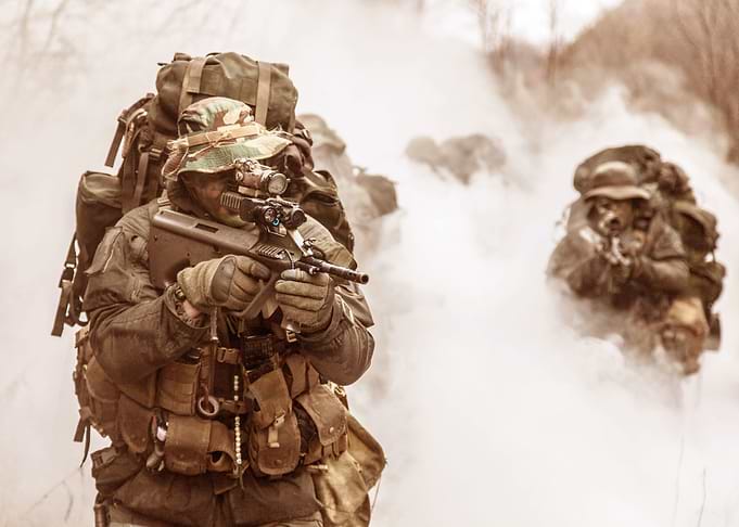 Raid in the fog