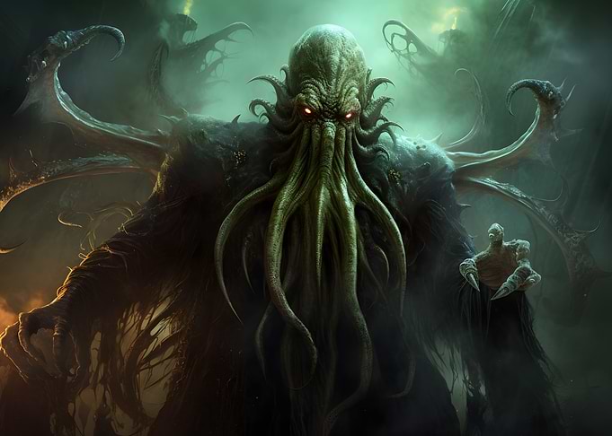 Awesome Cthulhu Deco Art