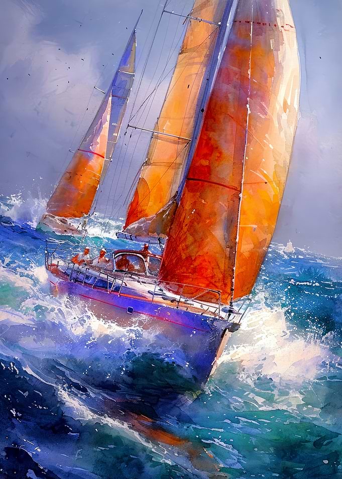 Yacht boat racing 2