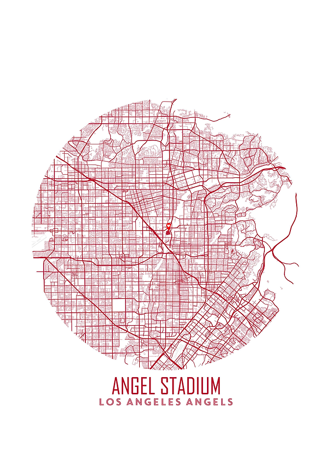 Angel Stadium Map