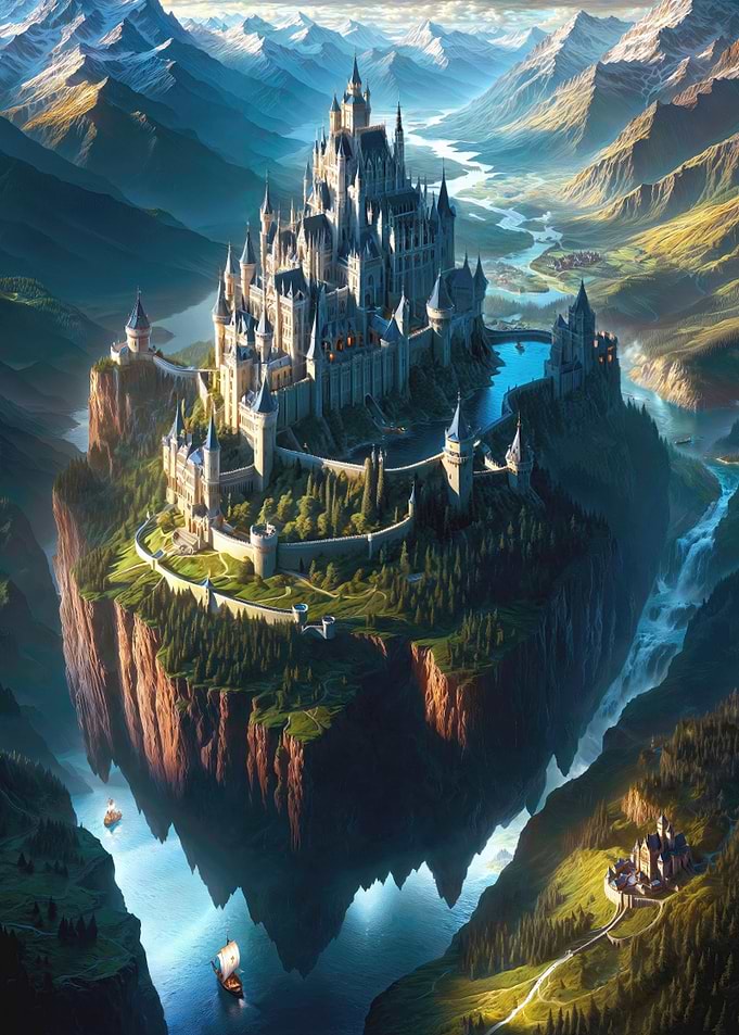 The Flying Valley Castle