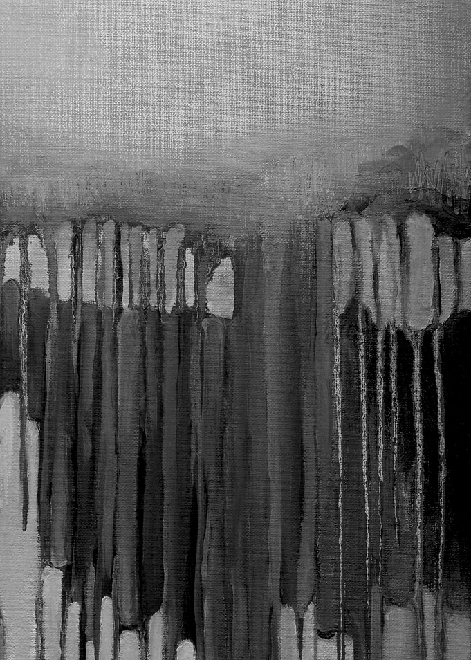 Black gray abstract