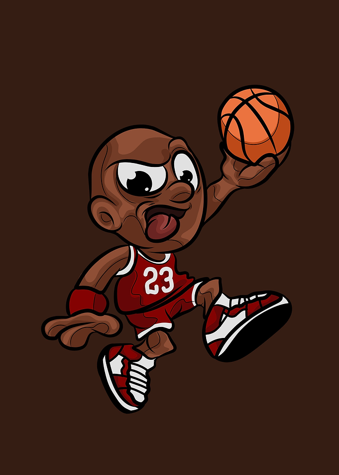 basket basketball art