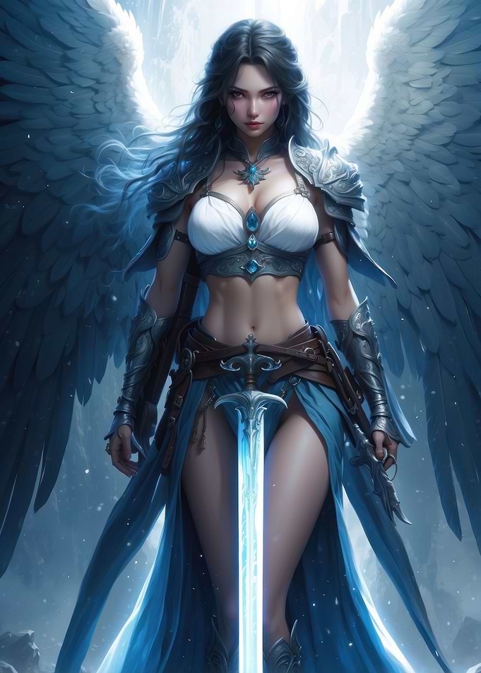 Blue archangel